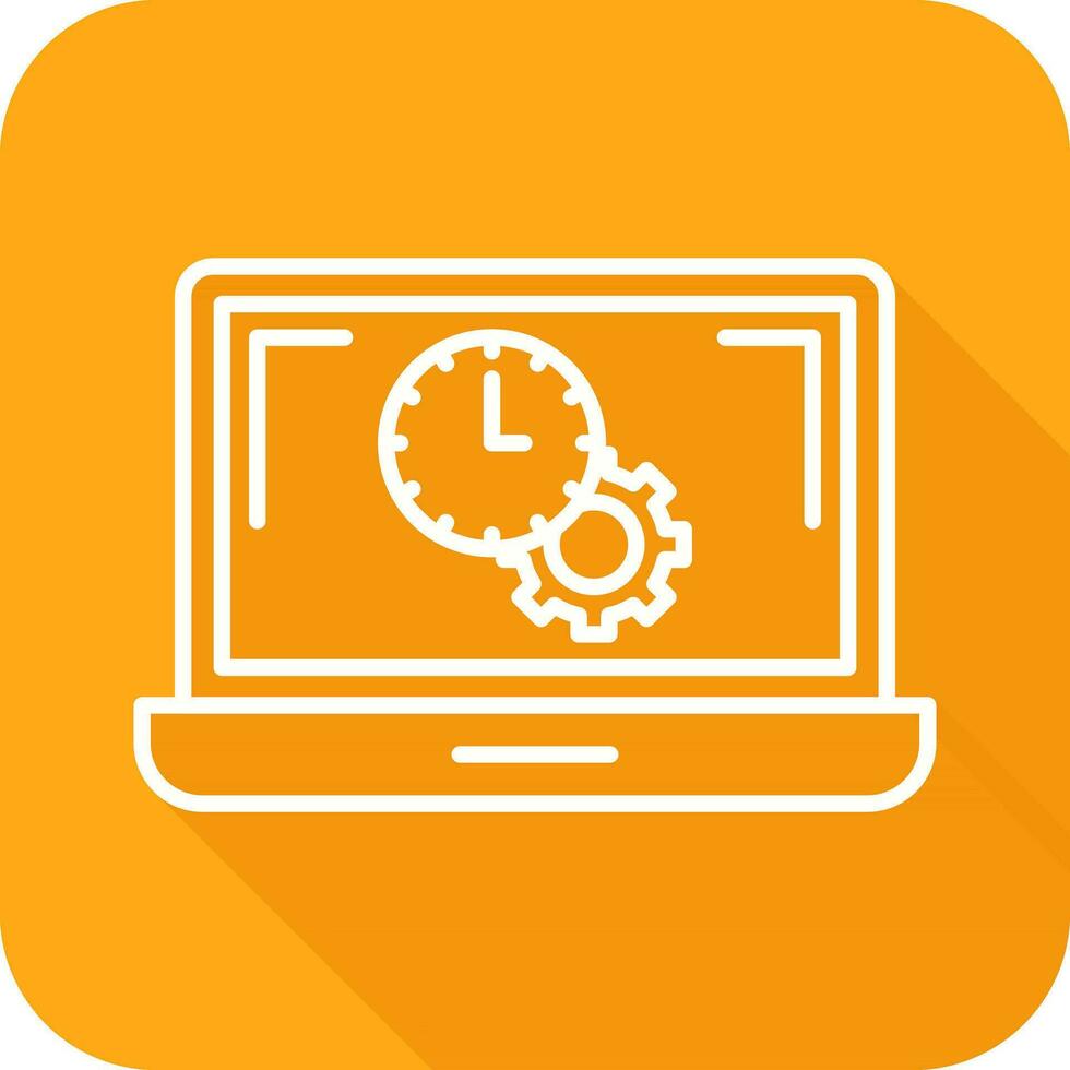 Flex Time Vector Icon