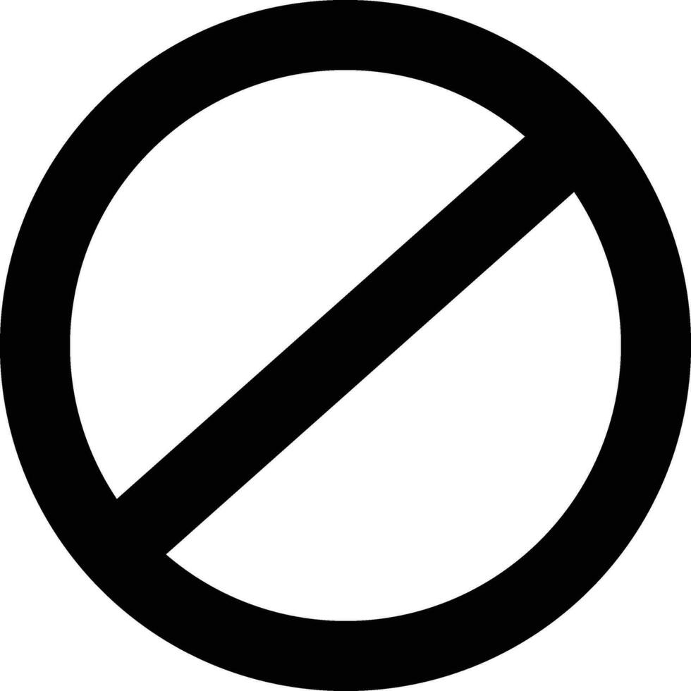 No sign or symbol in flat style. vector