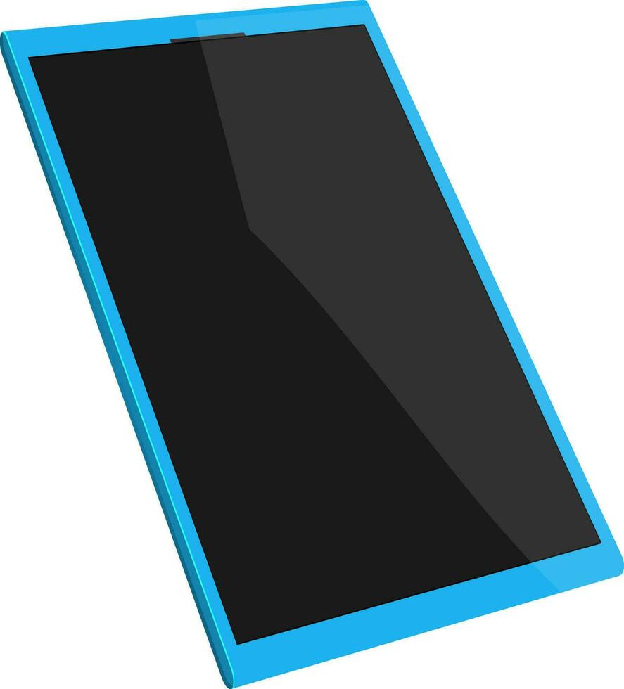 Illustration of realistic tablet device. vector