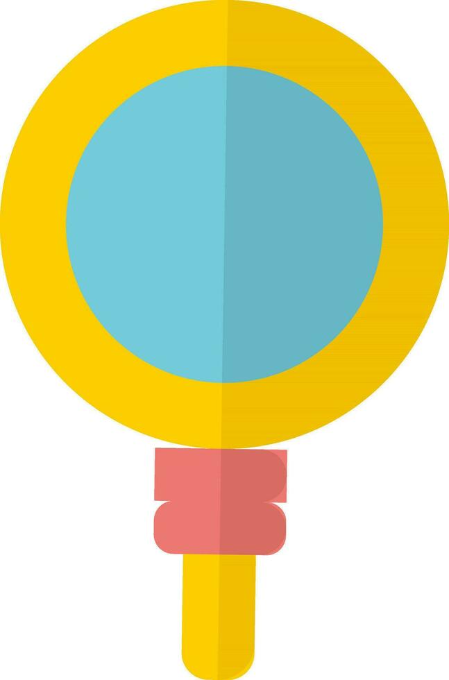 Vector illustration of Magnifying glass.