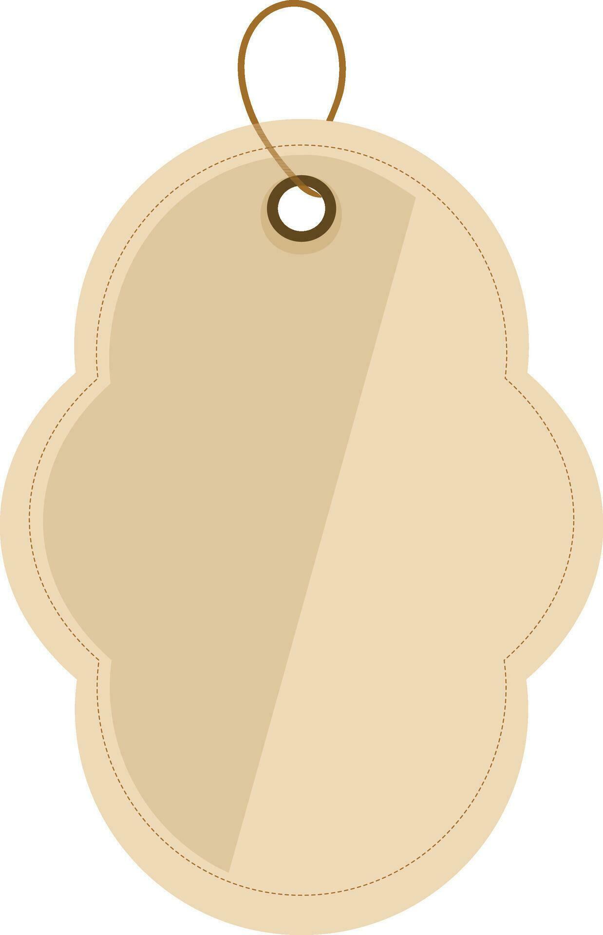 Isolated modern hanging price tag illustration. 24911789 Vector Art at