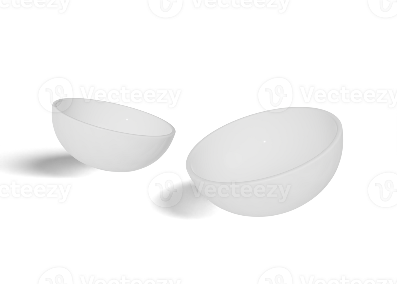 Ceramic bowl mockup png