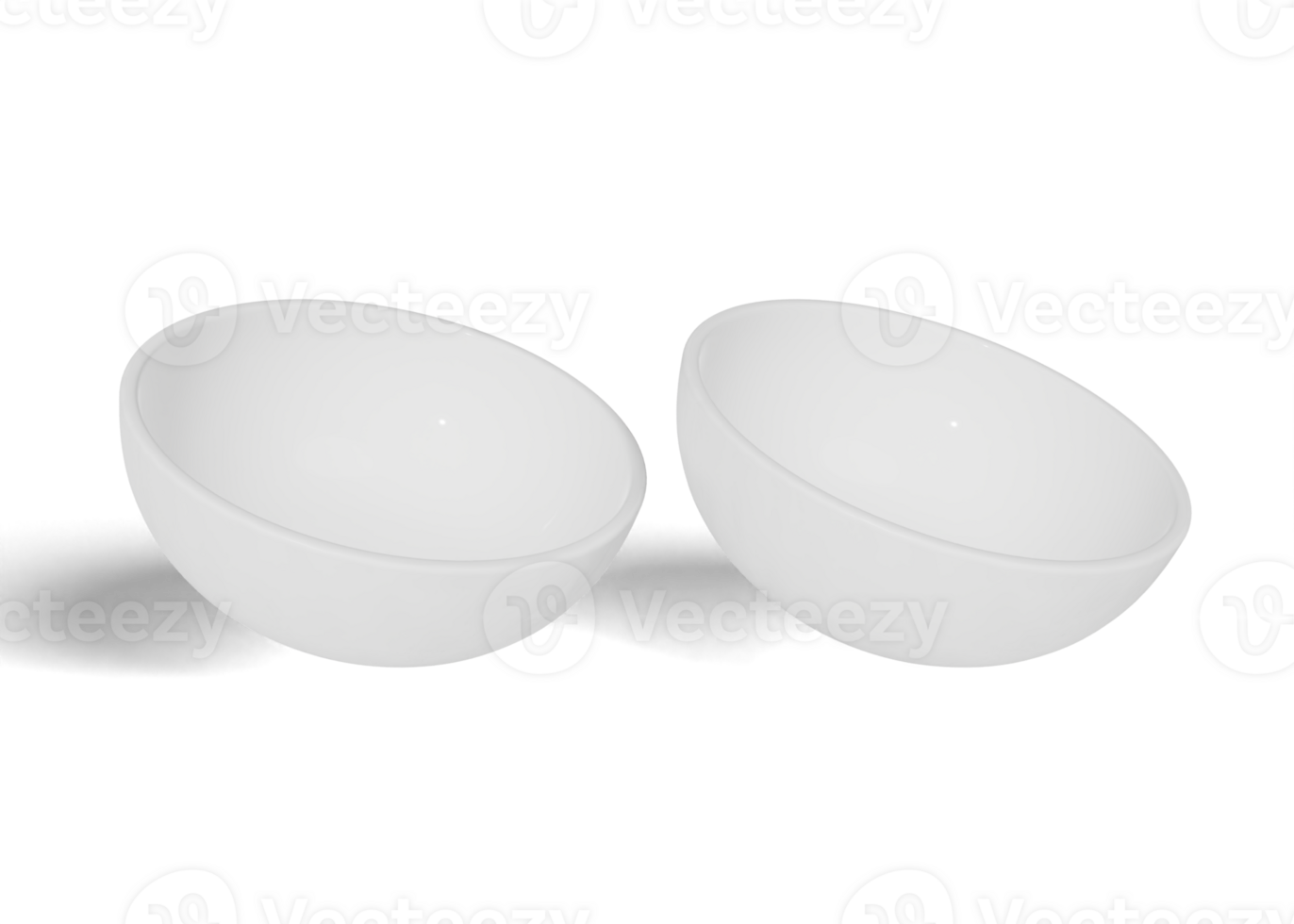 Ceramic bowl mockup png