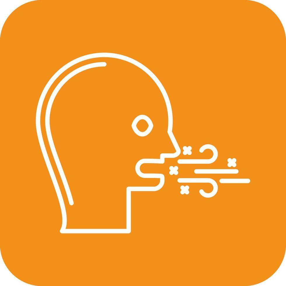 Bad Breath Vector Icon
