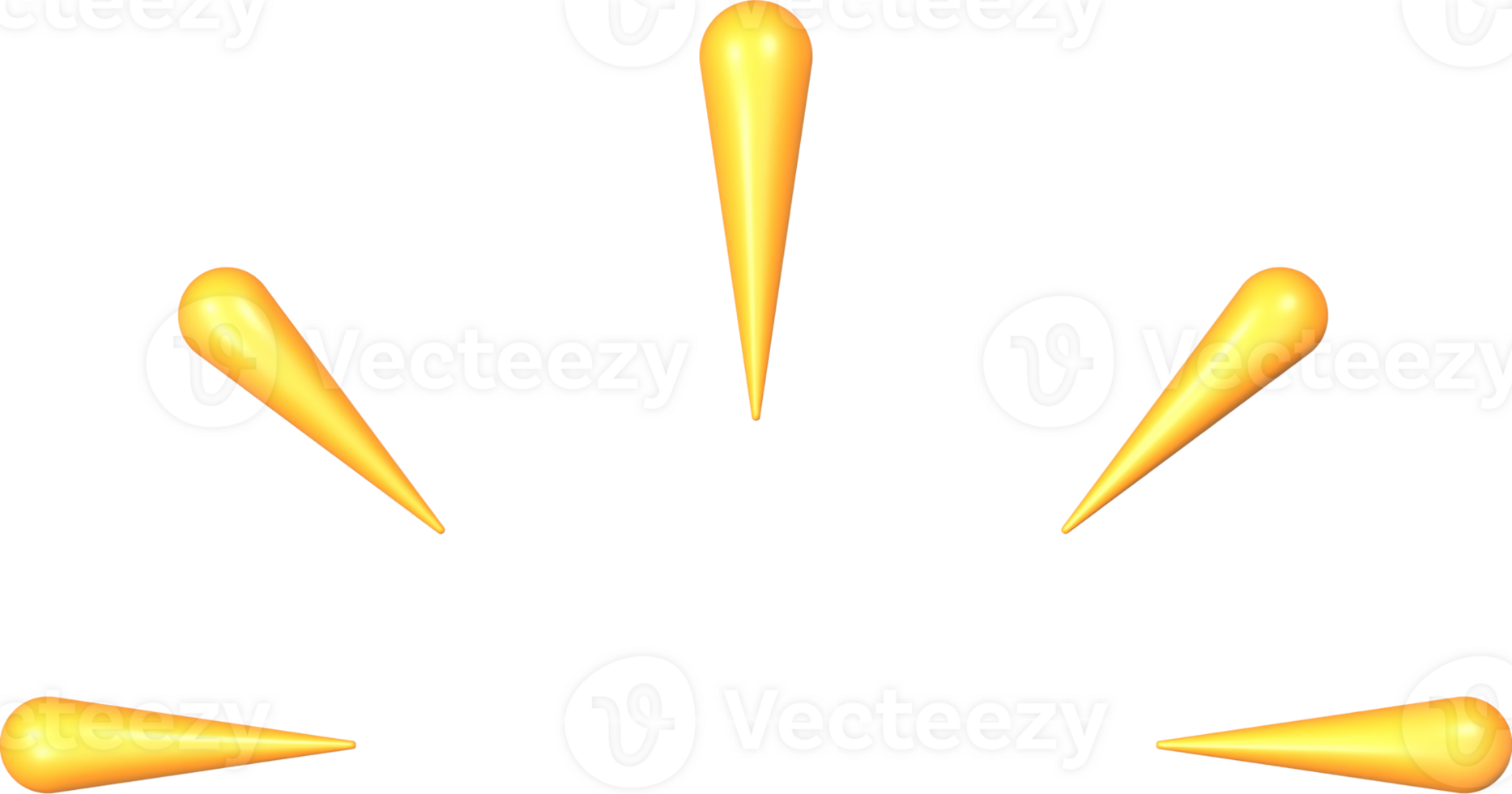 3D Accent Line Emphasis png