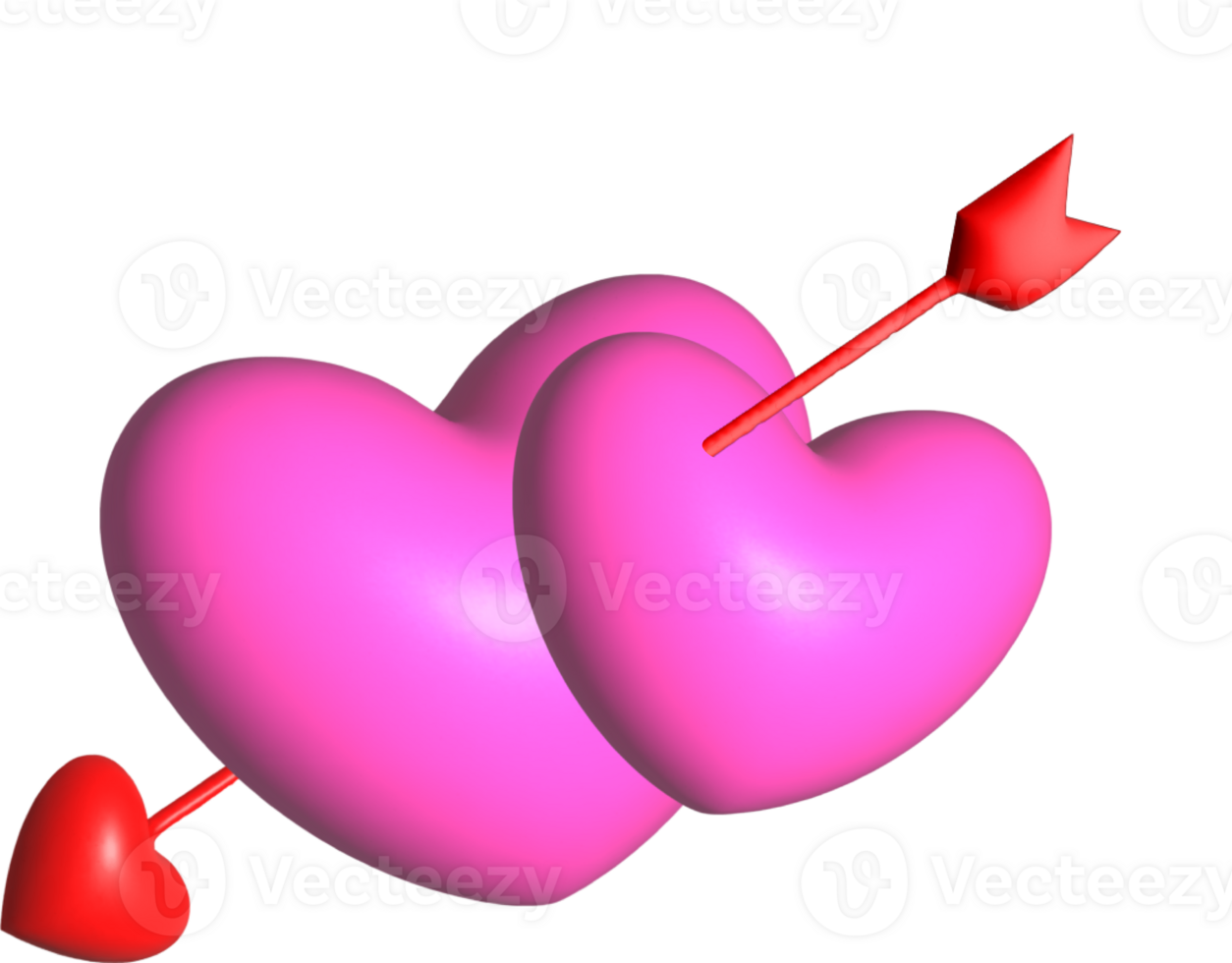 love element on transparent background. png