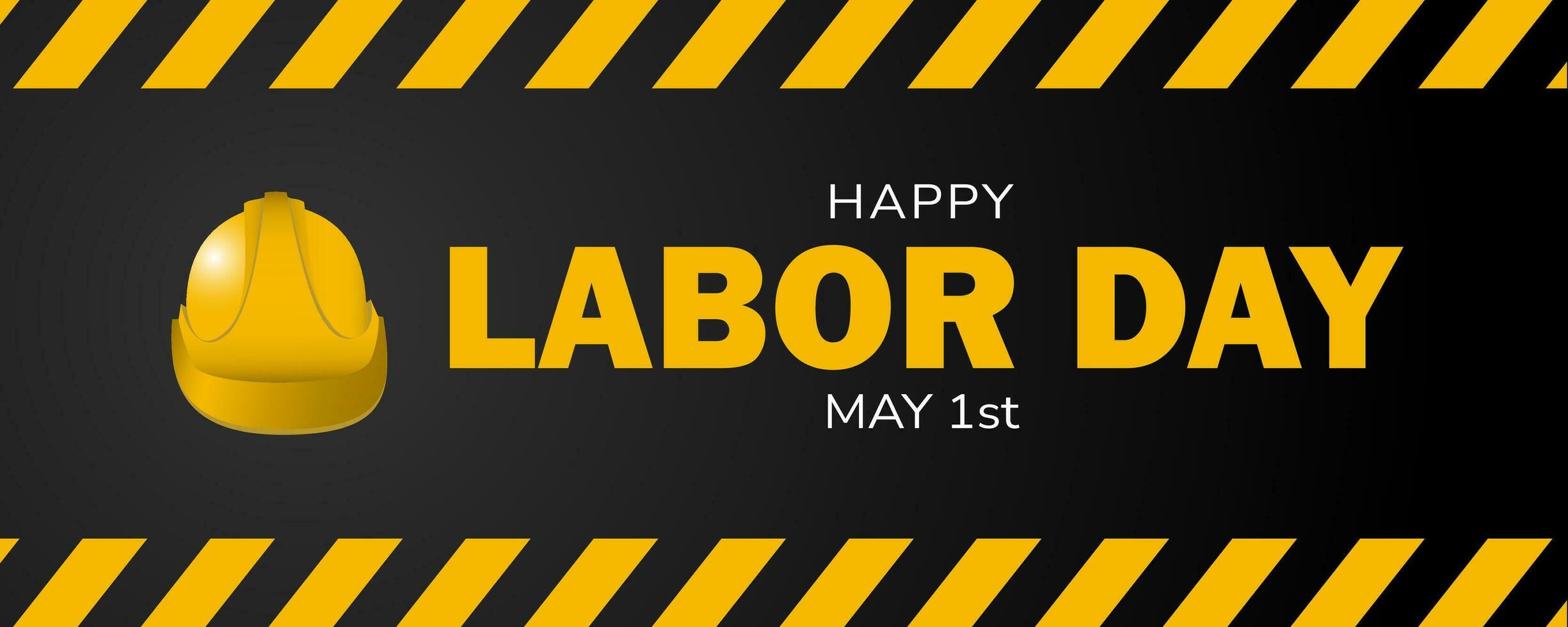 Happy Labor Day May 1st background vector illustration