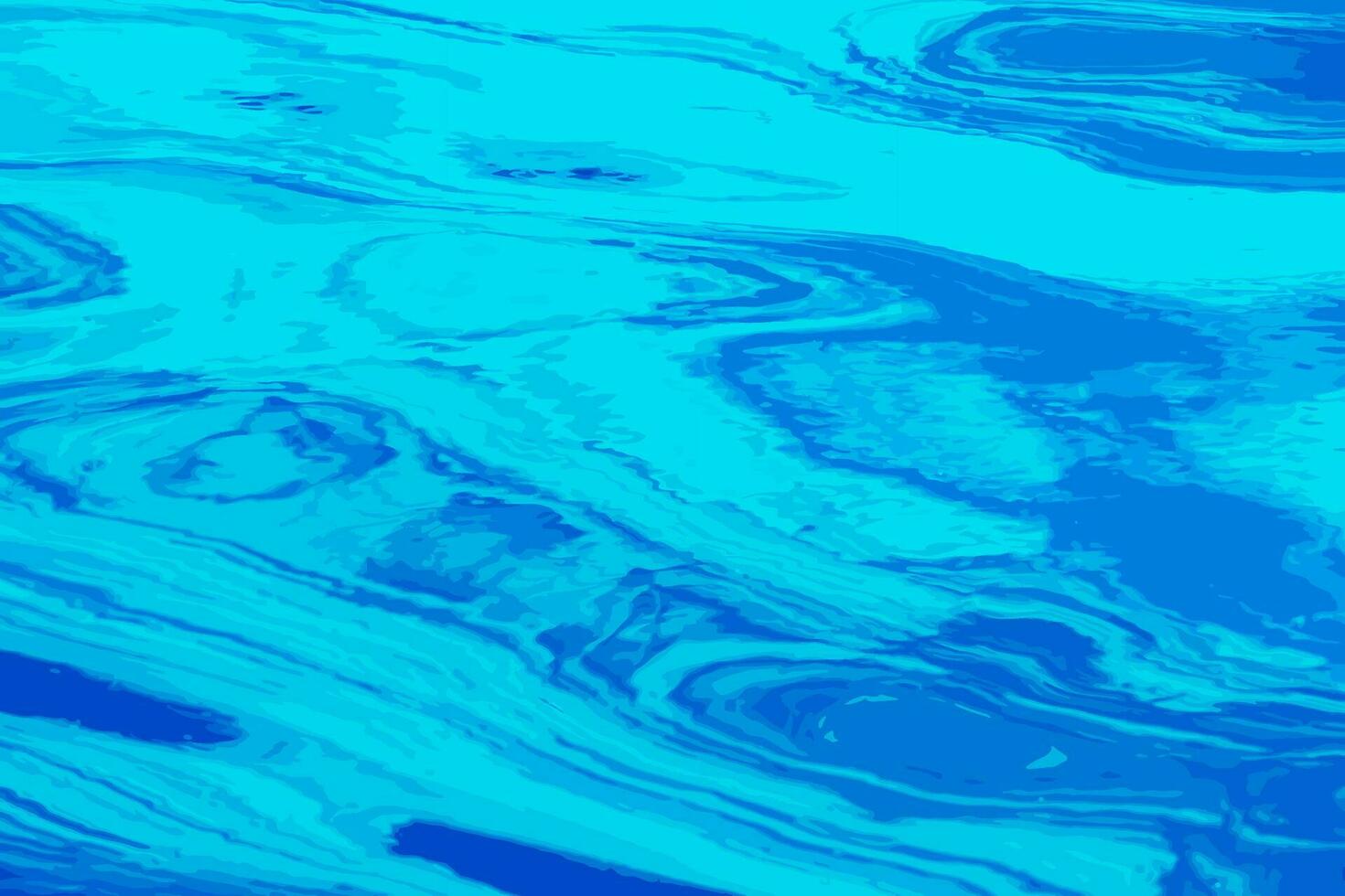 ilustración vectorial de fondo de textura de ondulación de agua. superficie de agua ondulada durante la puesta de sol, luz dorada reflejada en el agua. vector