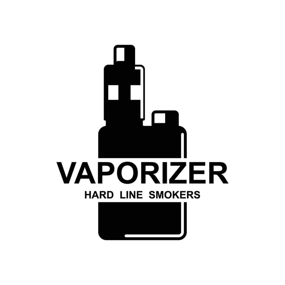 Vape Shop Logo Design Concept Vector. Vaping Logo Design Template vector