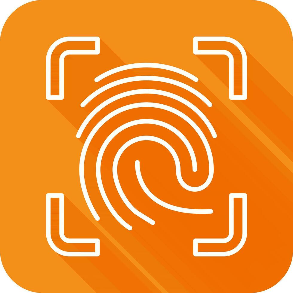 Finger Print Vector Icon