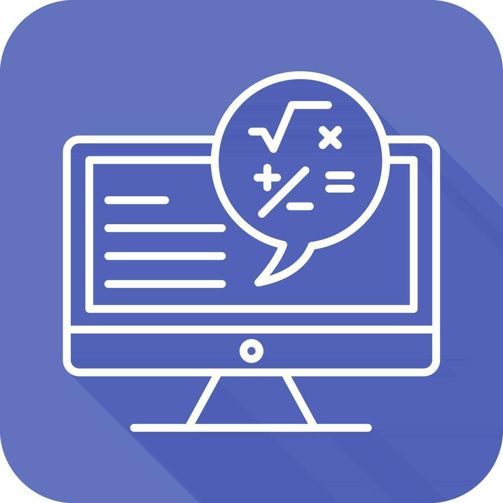 Maths Vector Icon