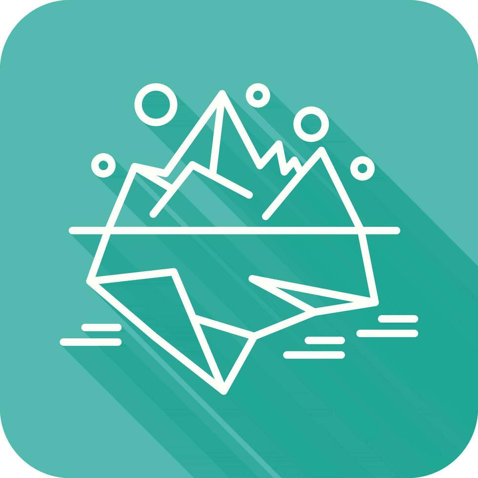 Iceberg Vector Icon