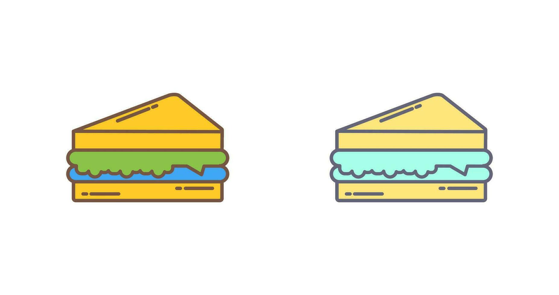 Sandwich Vector Icon