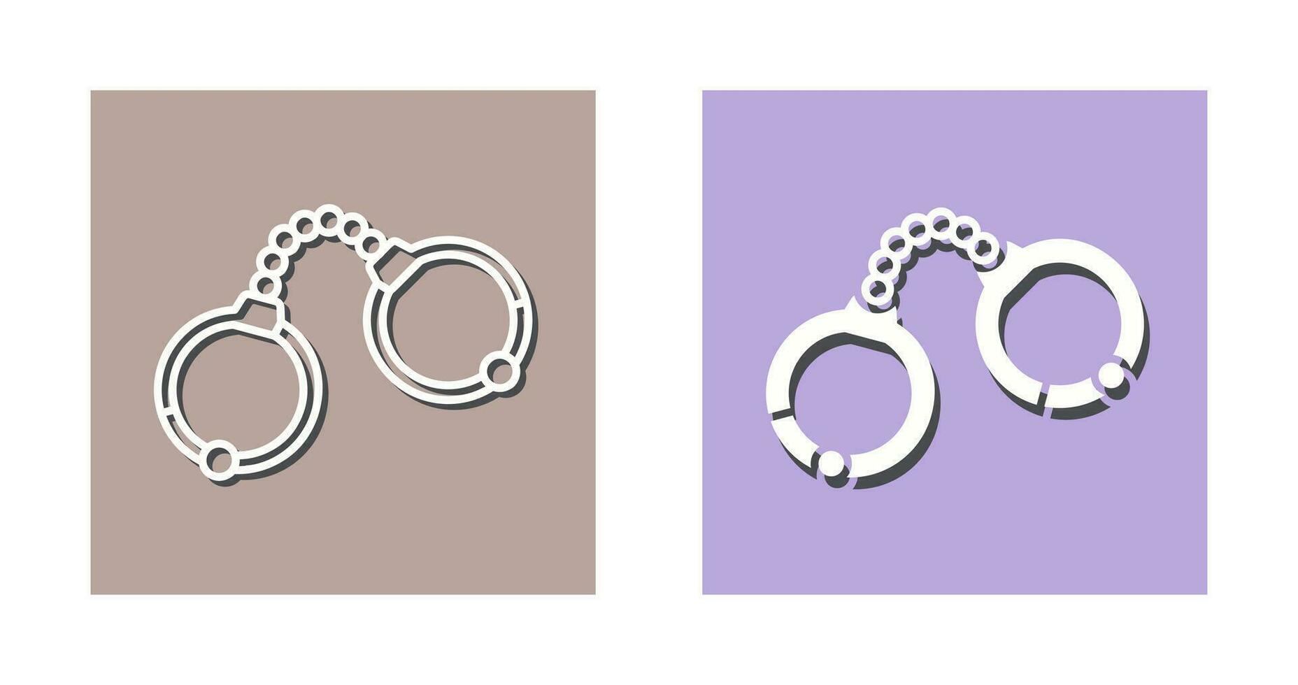 Handcuffs Vector Icon
