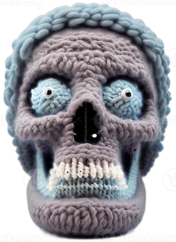 Cool skull illustration, png