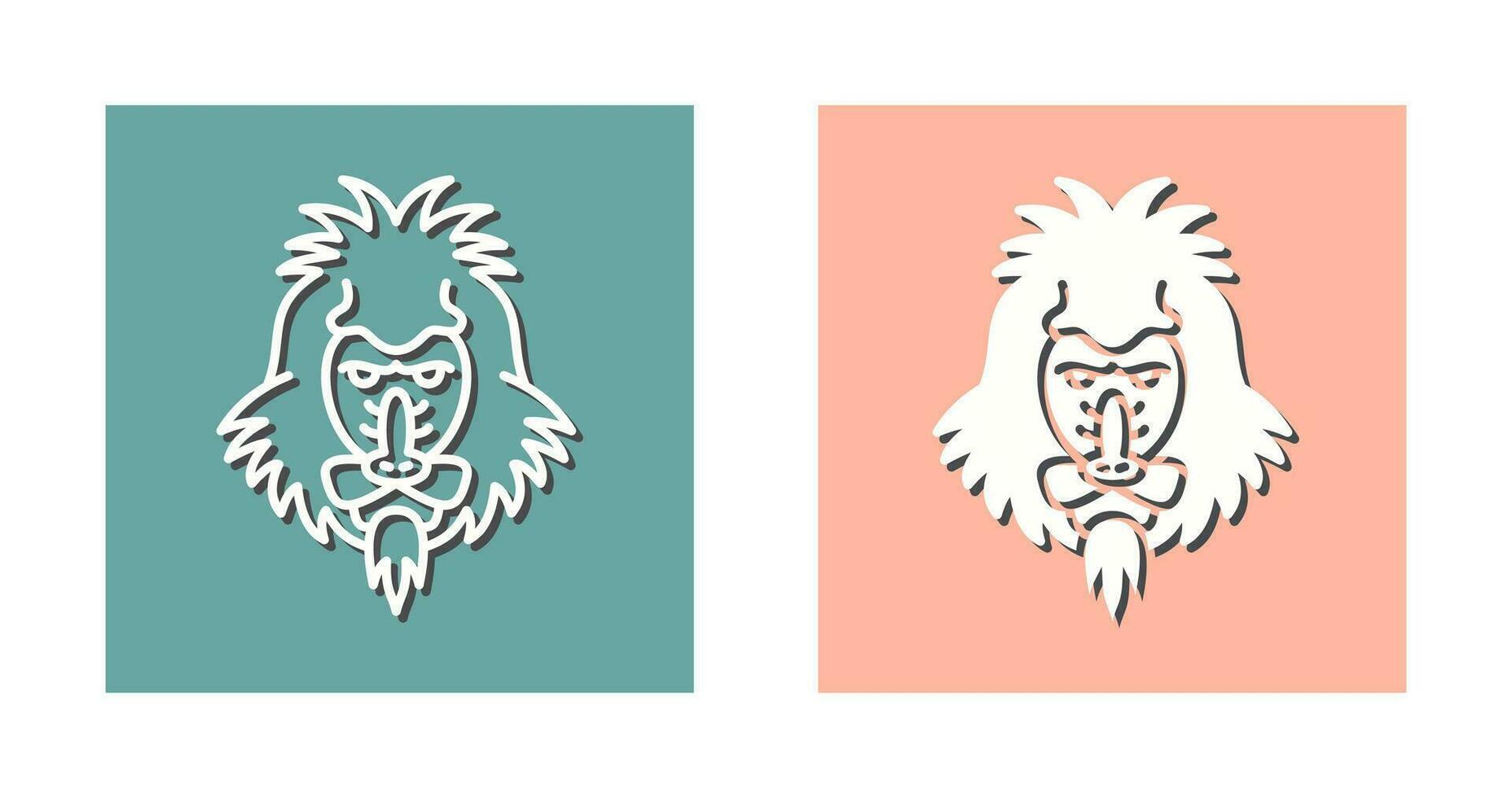 Mandrill Vector Icon