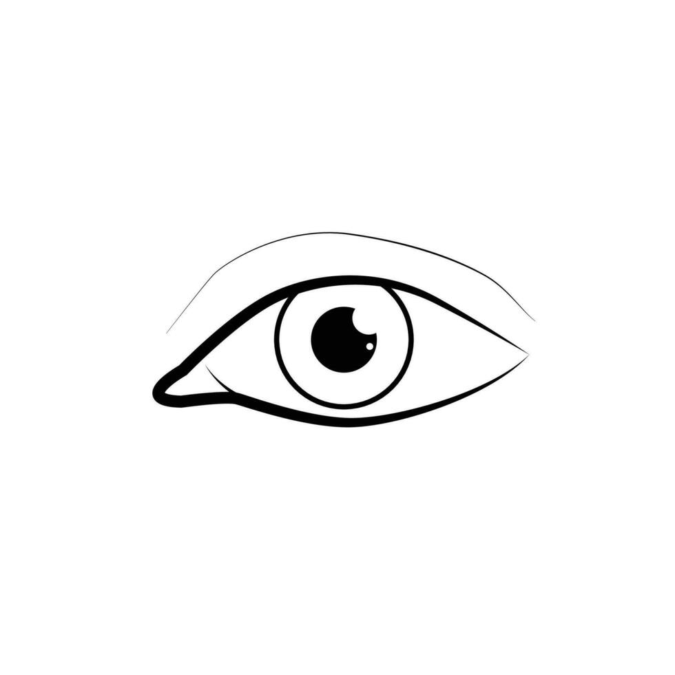 Eye vector draw