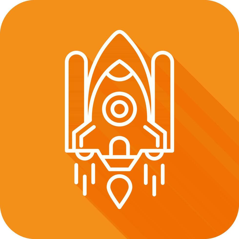 Space Shuttle Vector Icon