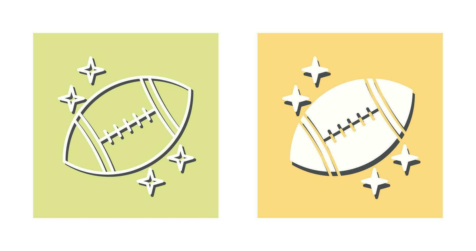 Rugby Vector Icon