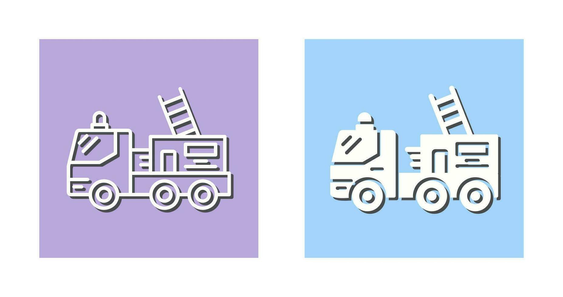 Fire Truck Vector Icon