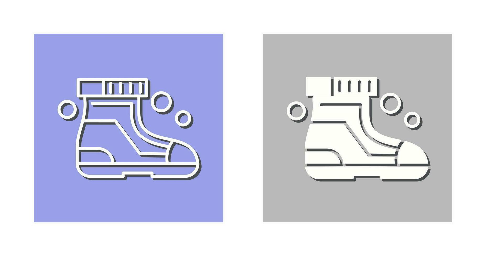 Ski Boots Vector Icon