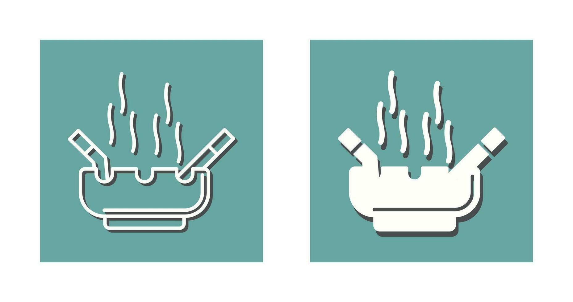 Ashtray Vector Icon