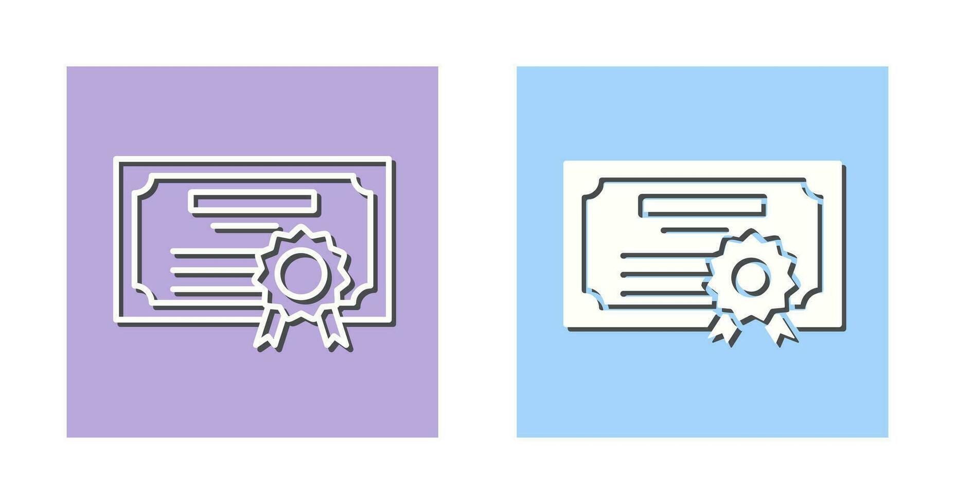 Diploma Vector Icon