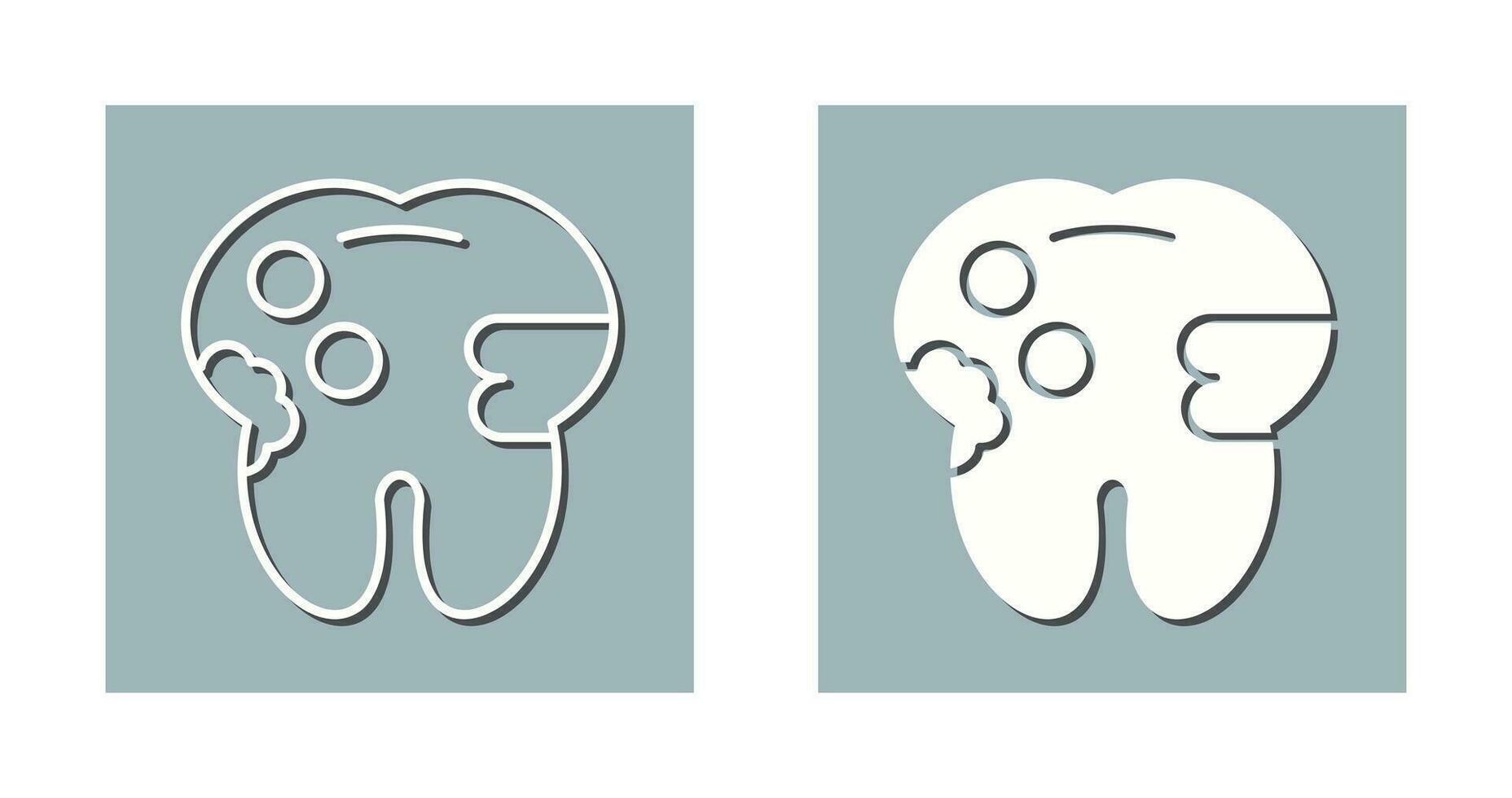 Caries Vector Icon
