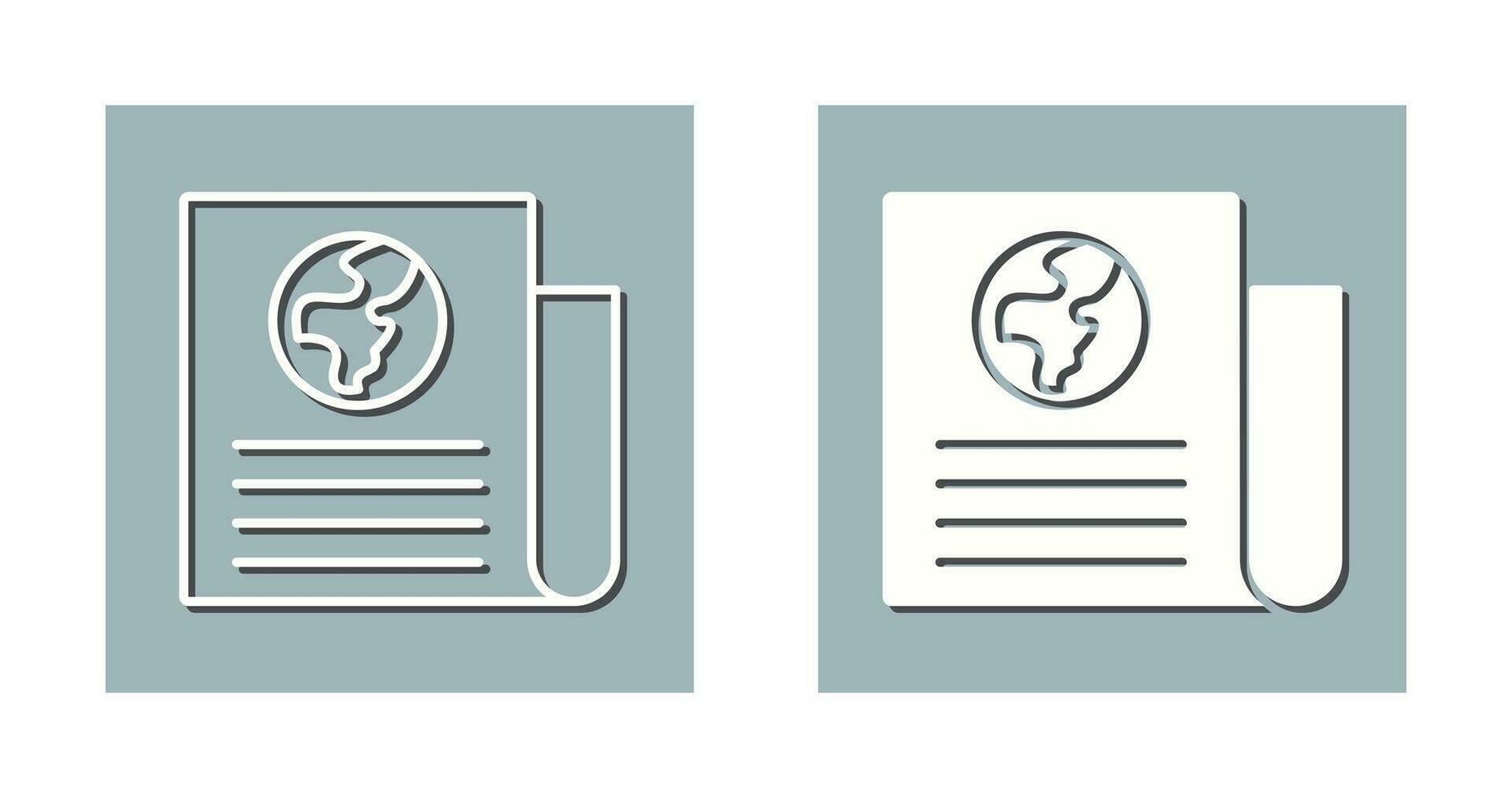 Newspaper Vector Icon