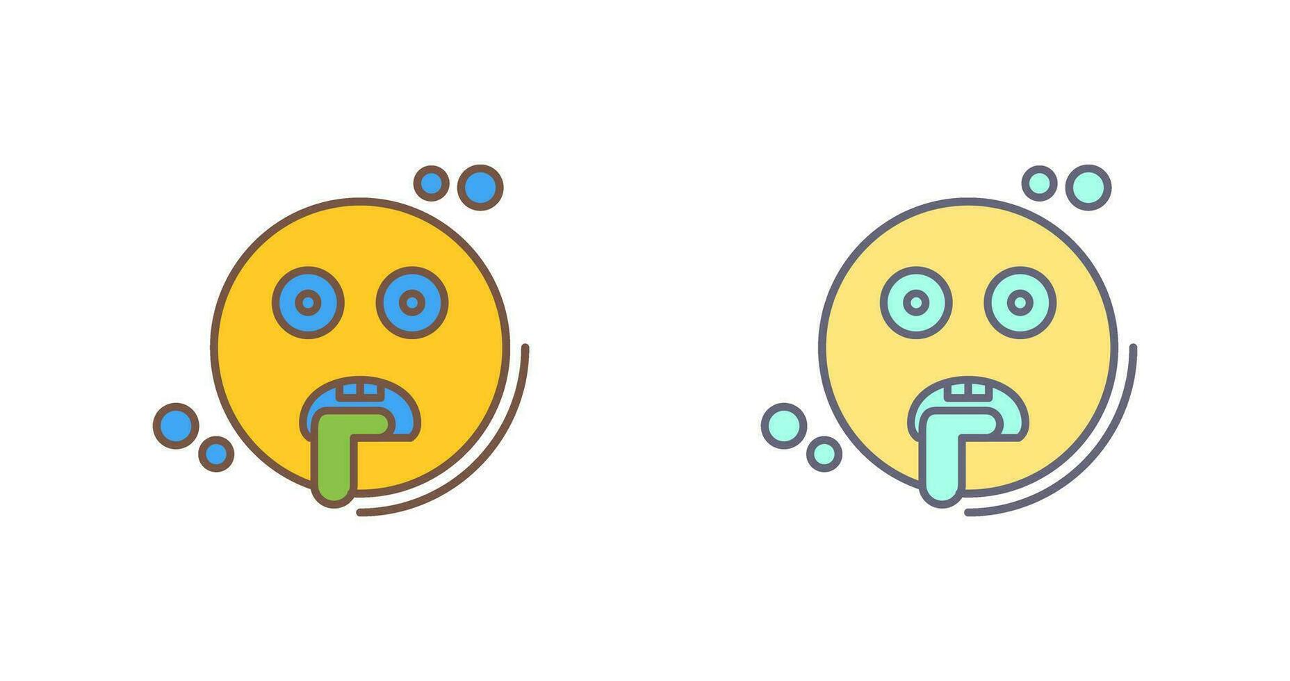Drooling Vector Icon