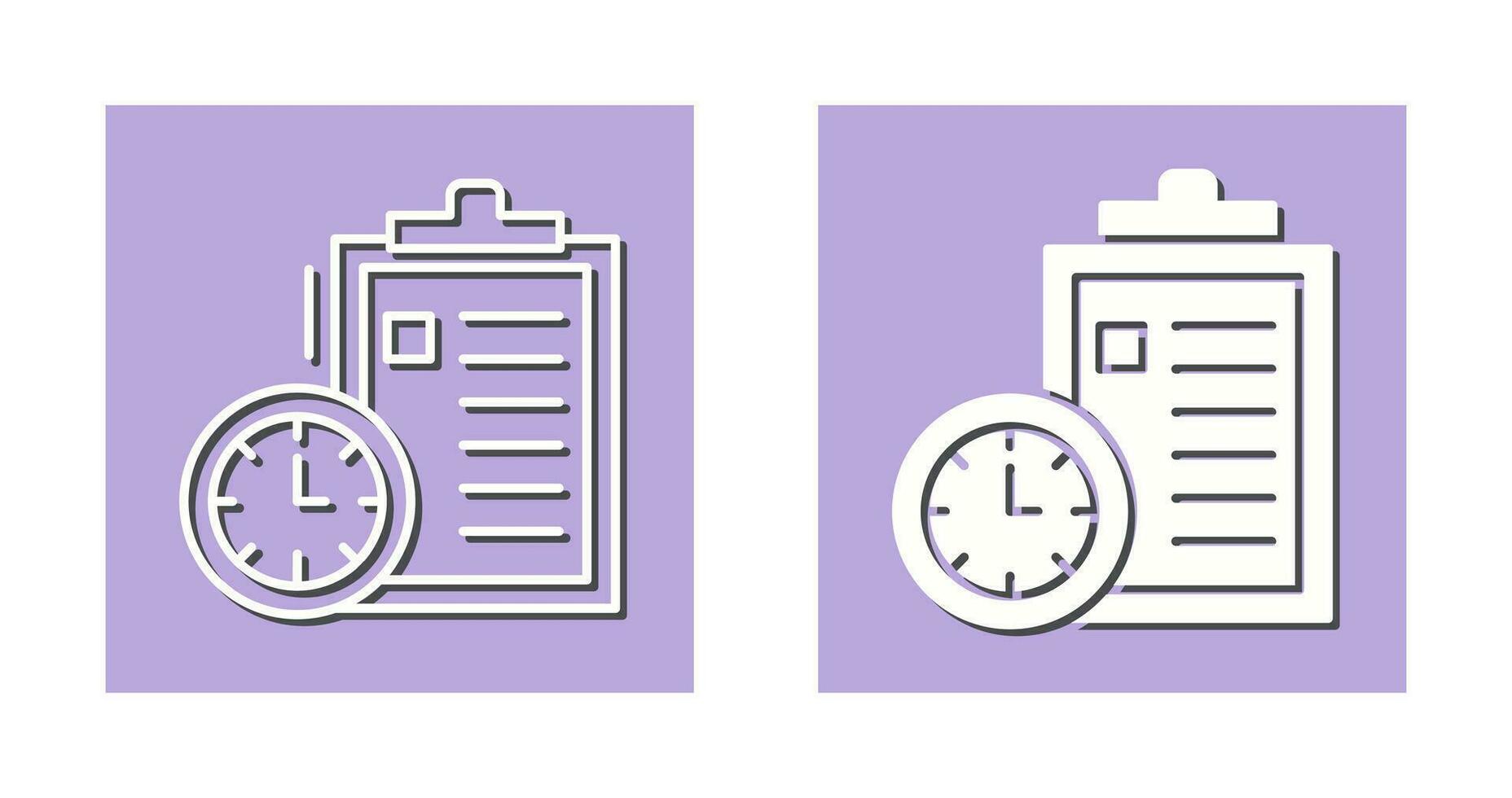 Time Management Vector Icon