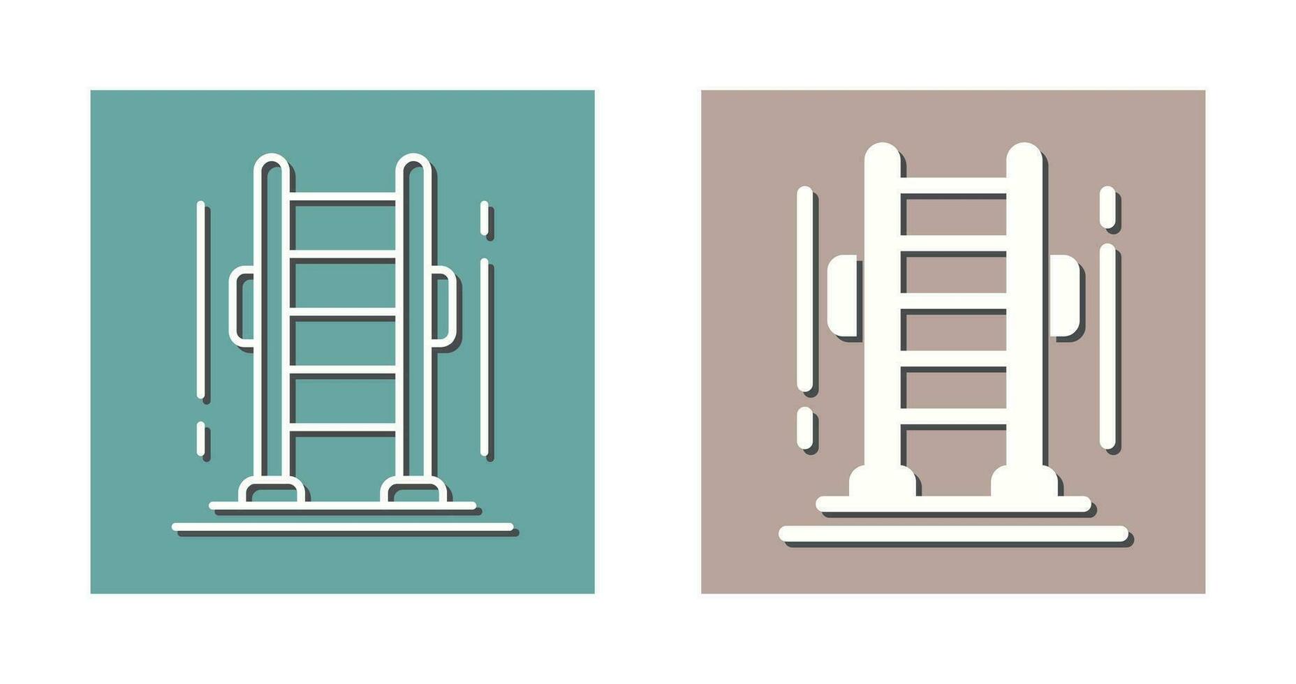 icono de vector de escalera