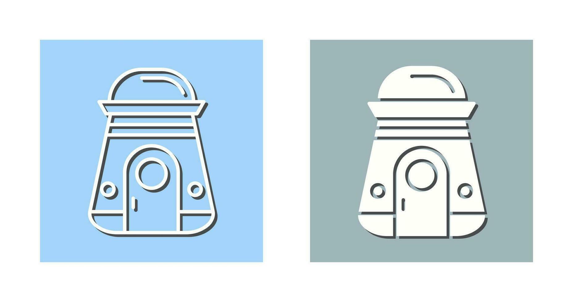 Space Capsule Vector Icon