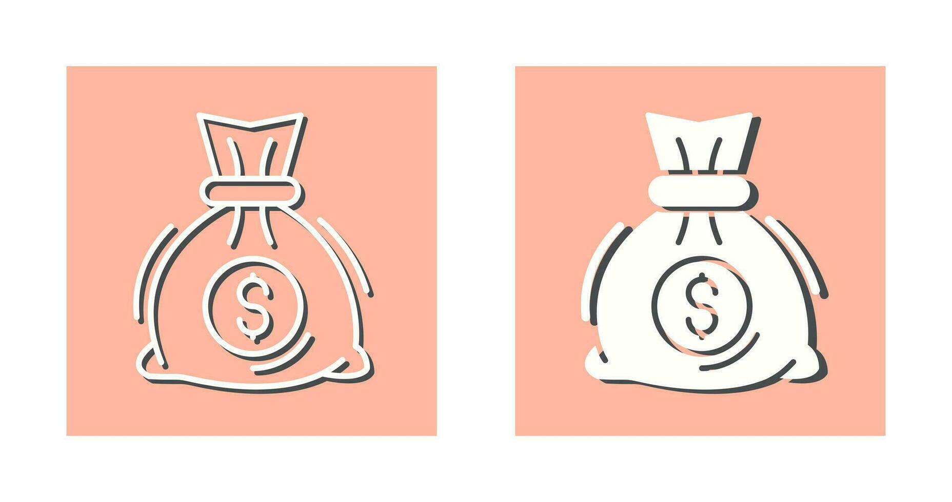 Money Bag Vector Icon