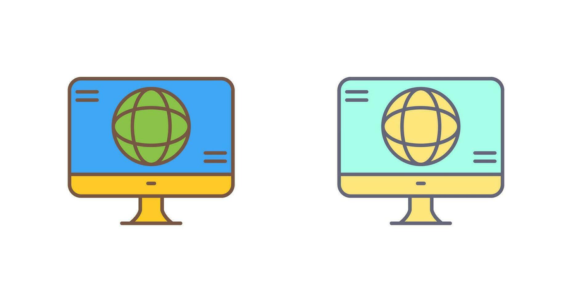 Monitor Vector Icon