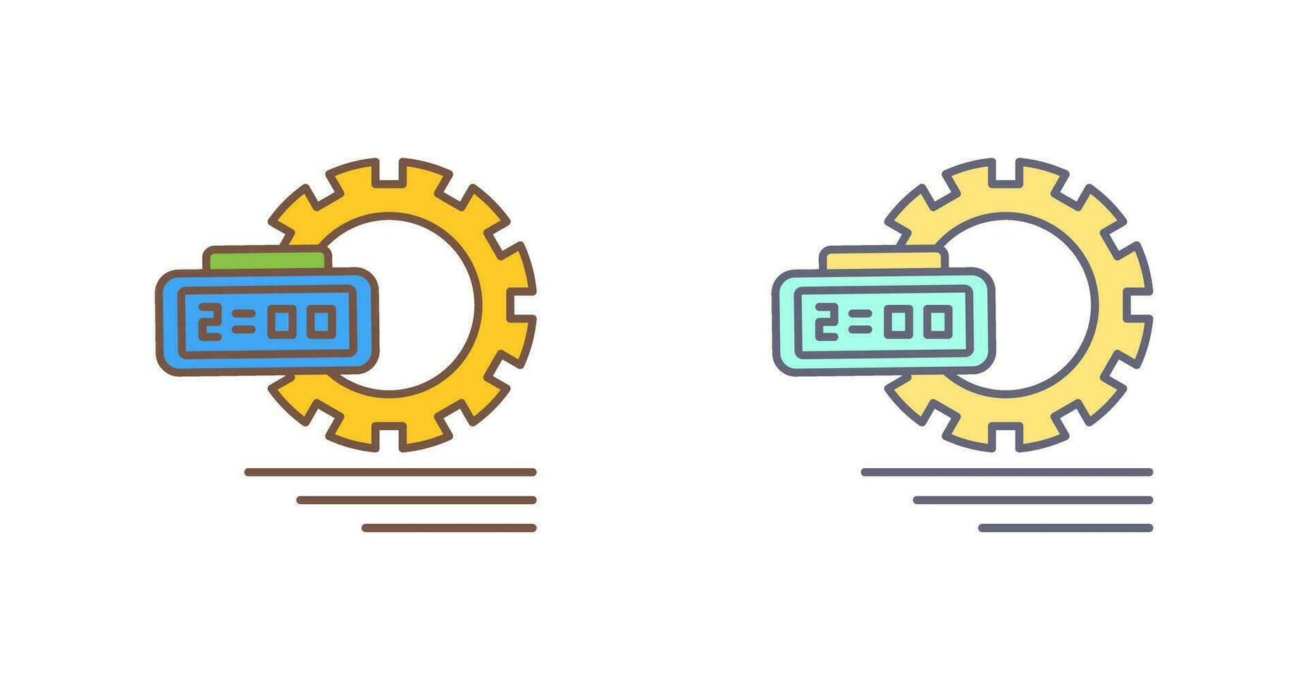 Time Management Vector Icon