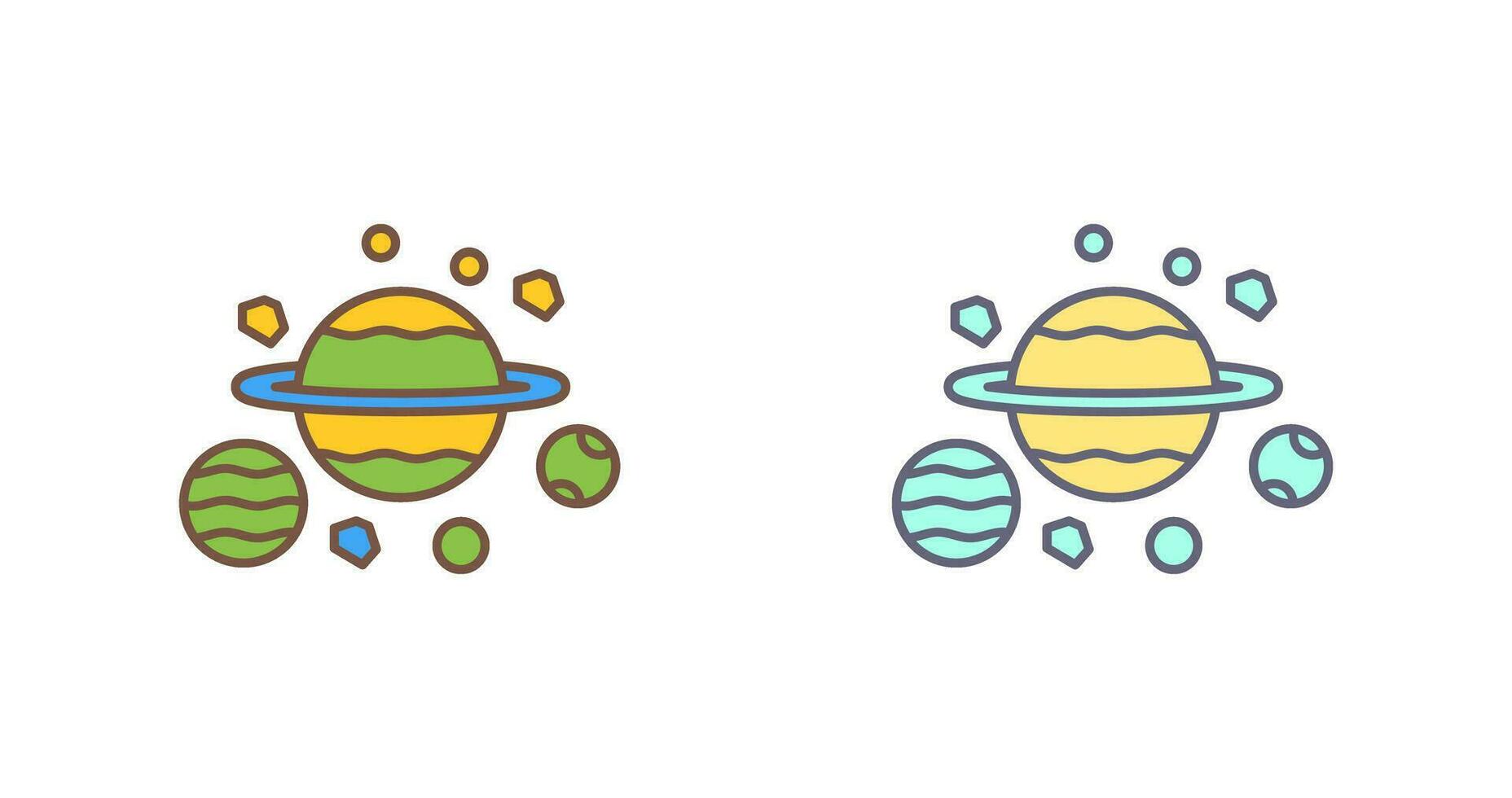 Planets Vector Icon