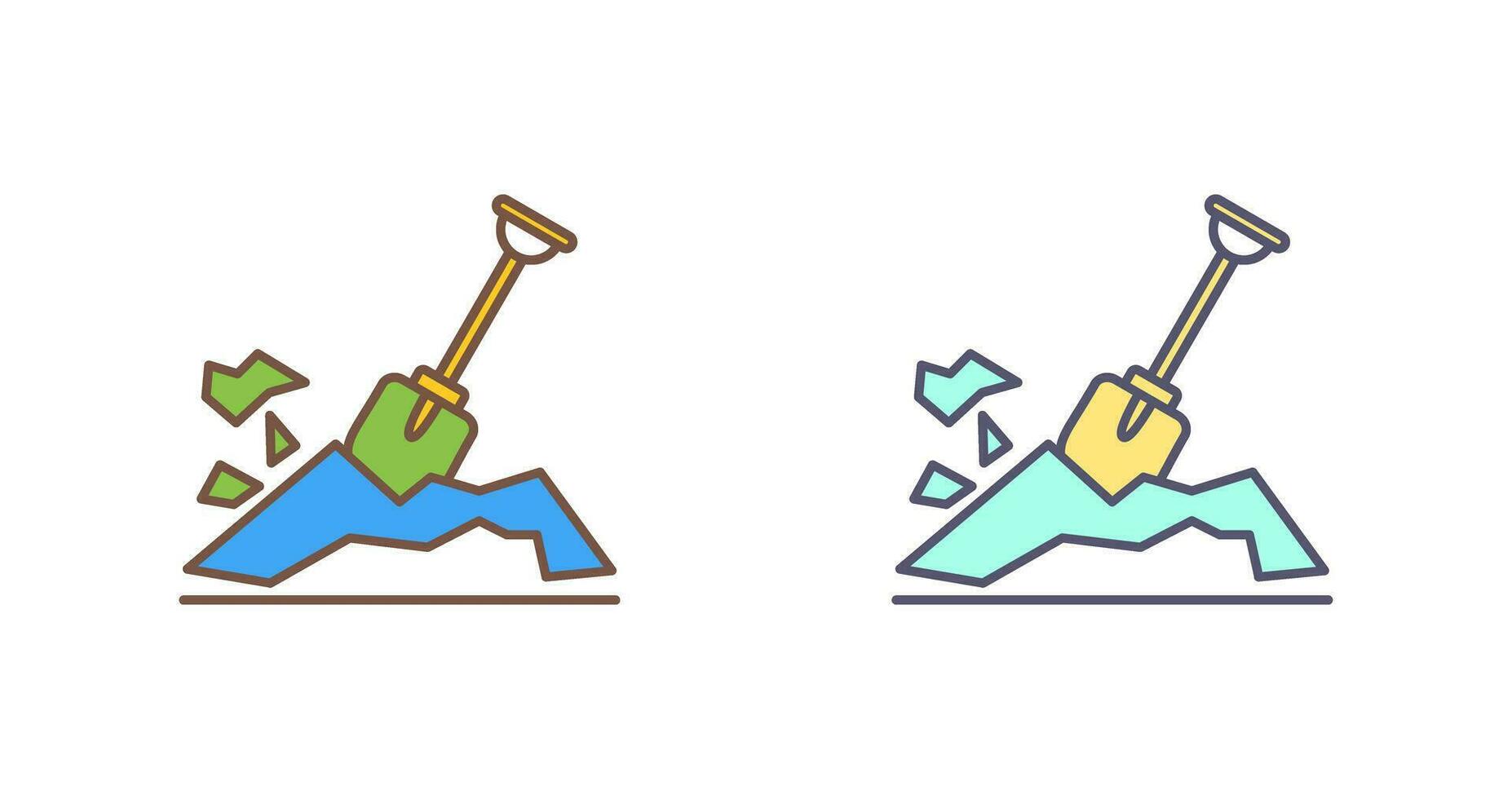Digging Vector Icon