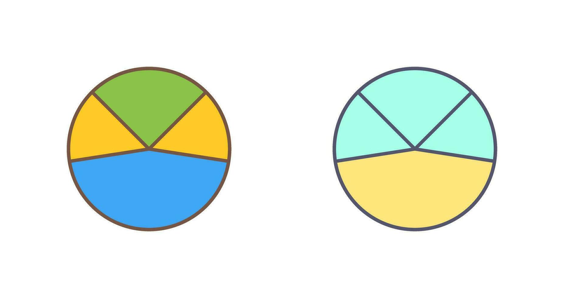 Pie Chart Analysis Vector Icon