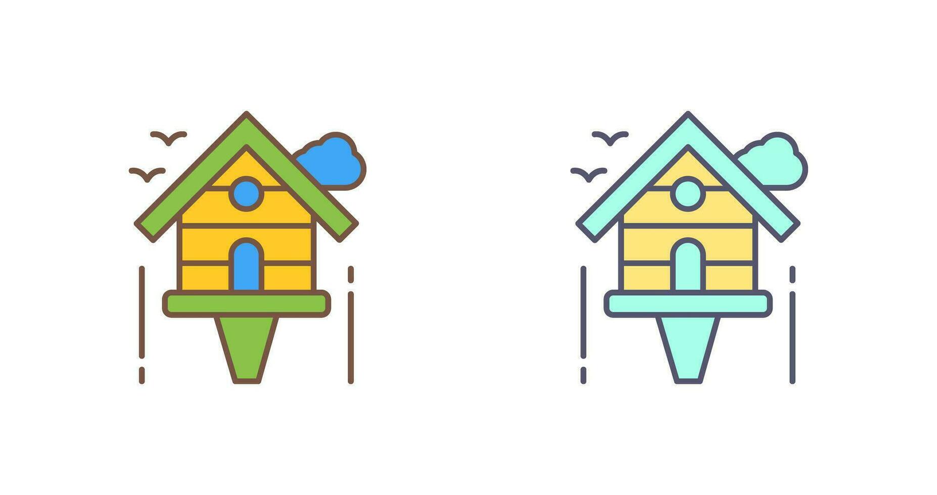 Birdhouse Vector Icon