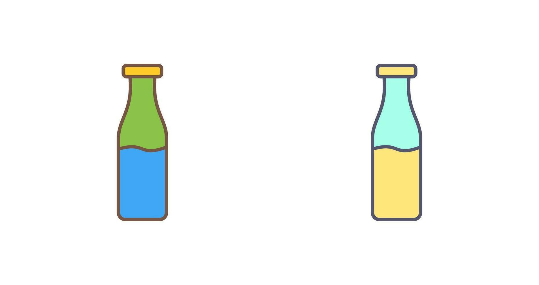 Milk Bottle Vector Icon