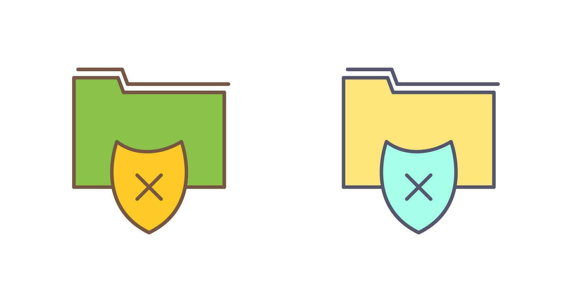Vulnerable Folder Vector Icon