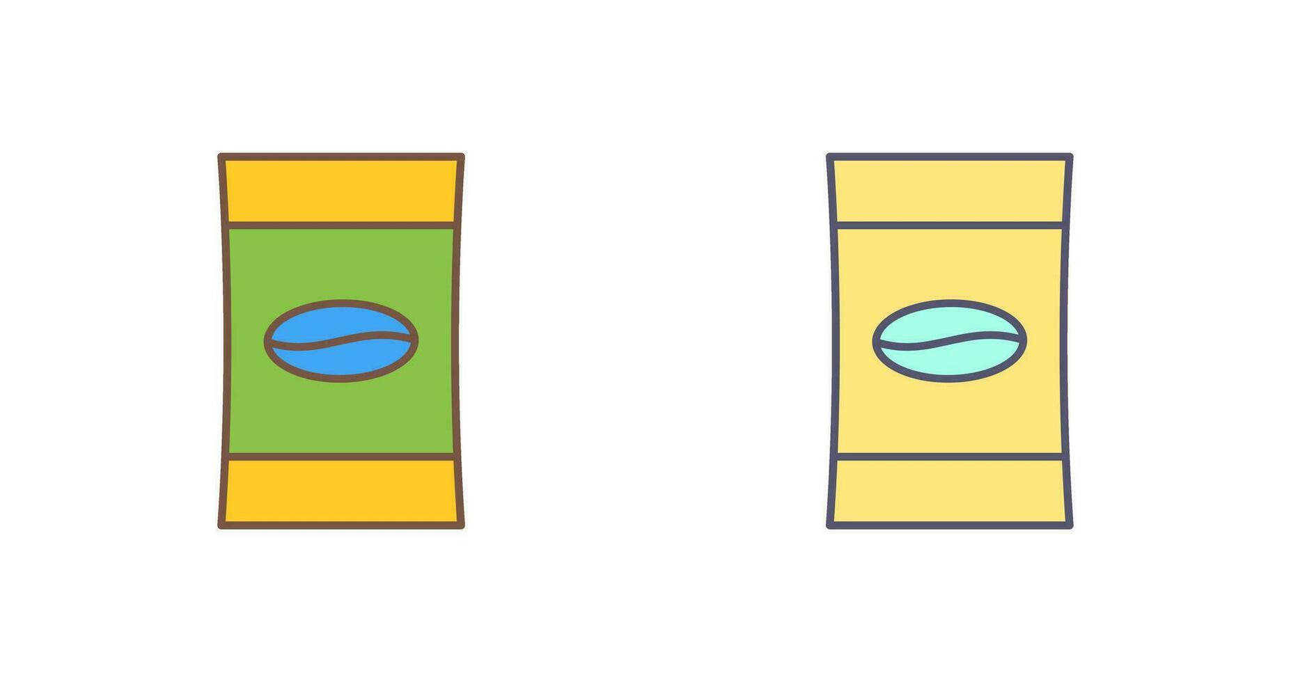 Coffee Packets Vector Icon