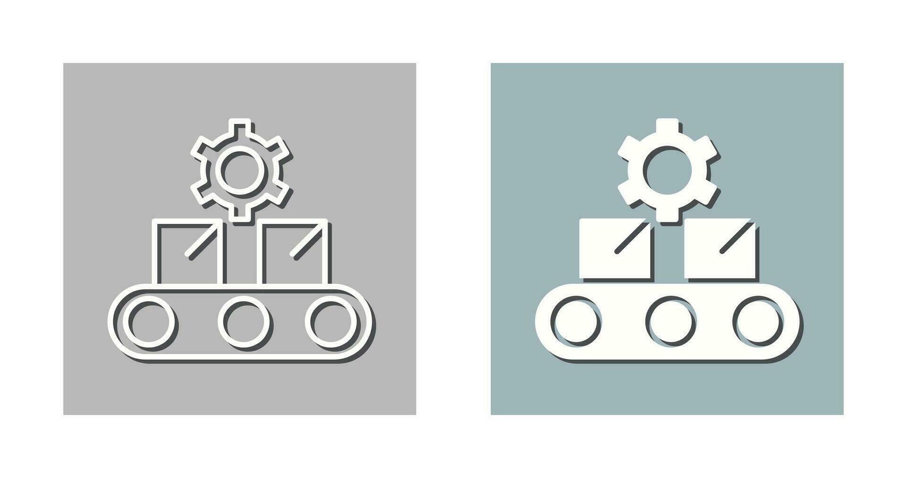 Conveyor Belt Vector Icon