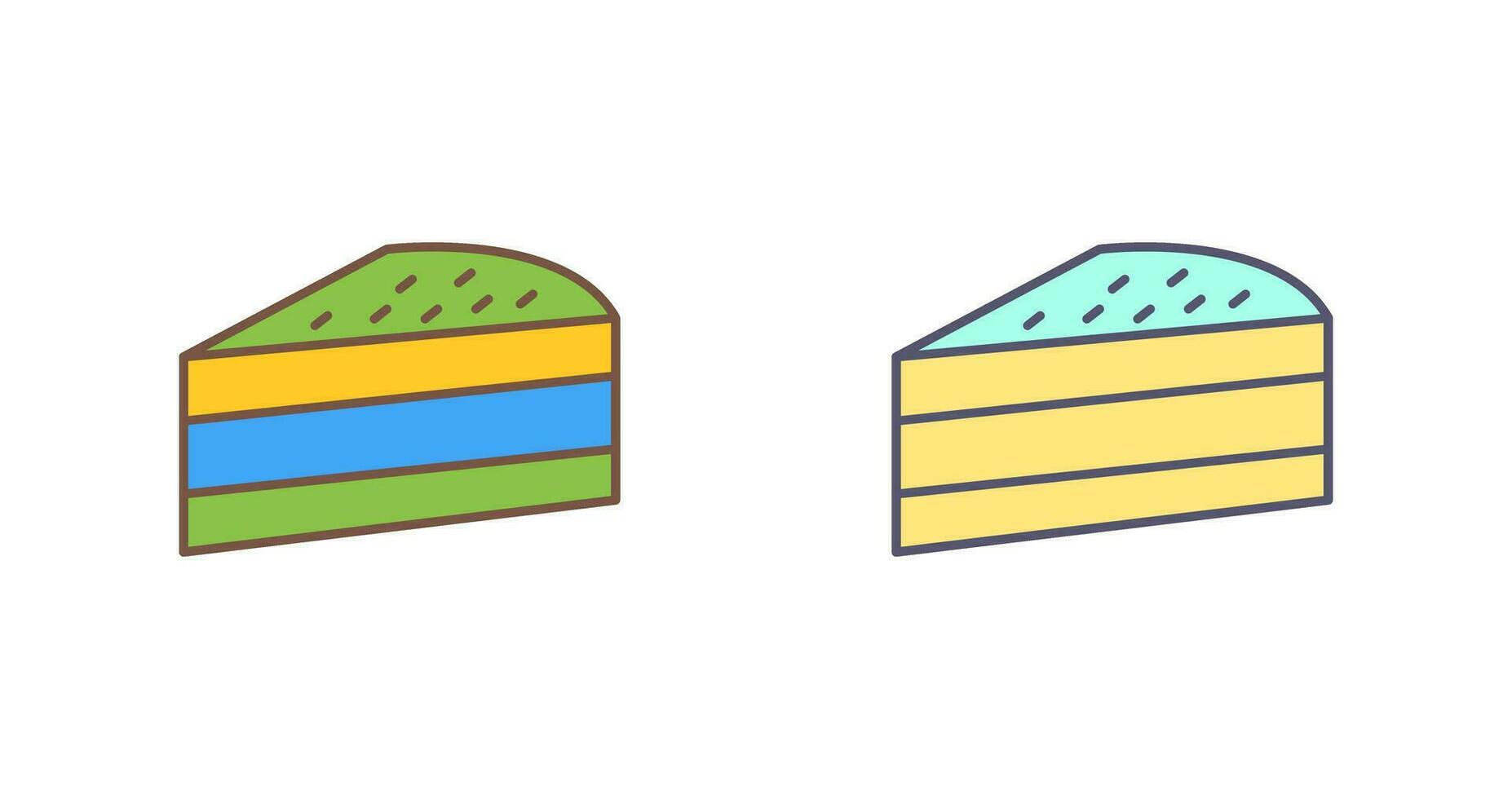 Cake Slice Vector Icon