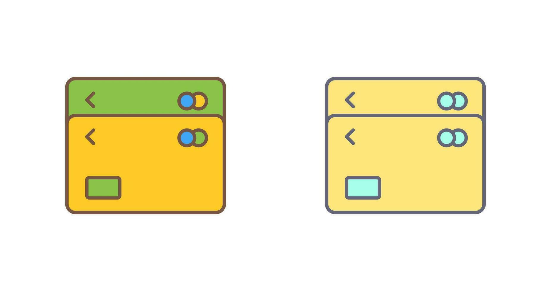 Unique Multiple Cards Vector Icon