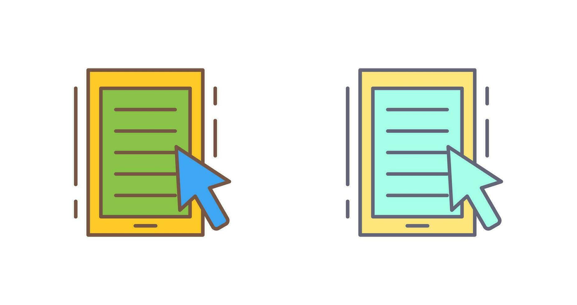 Ebook Vector Icon