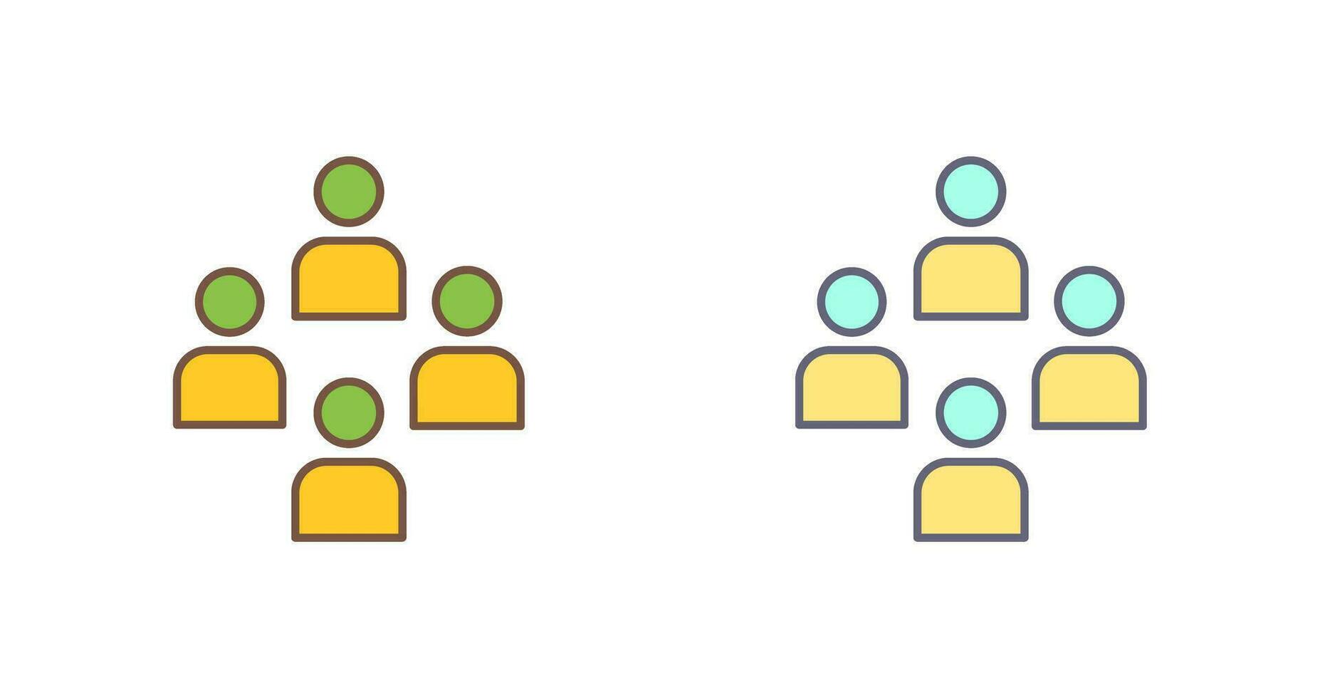 Network Group Vector Icon