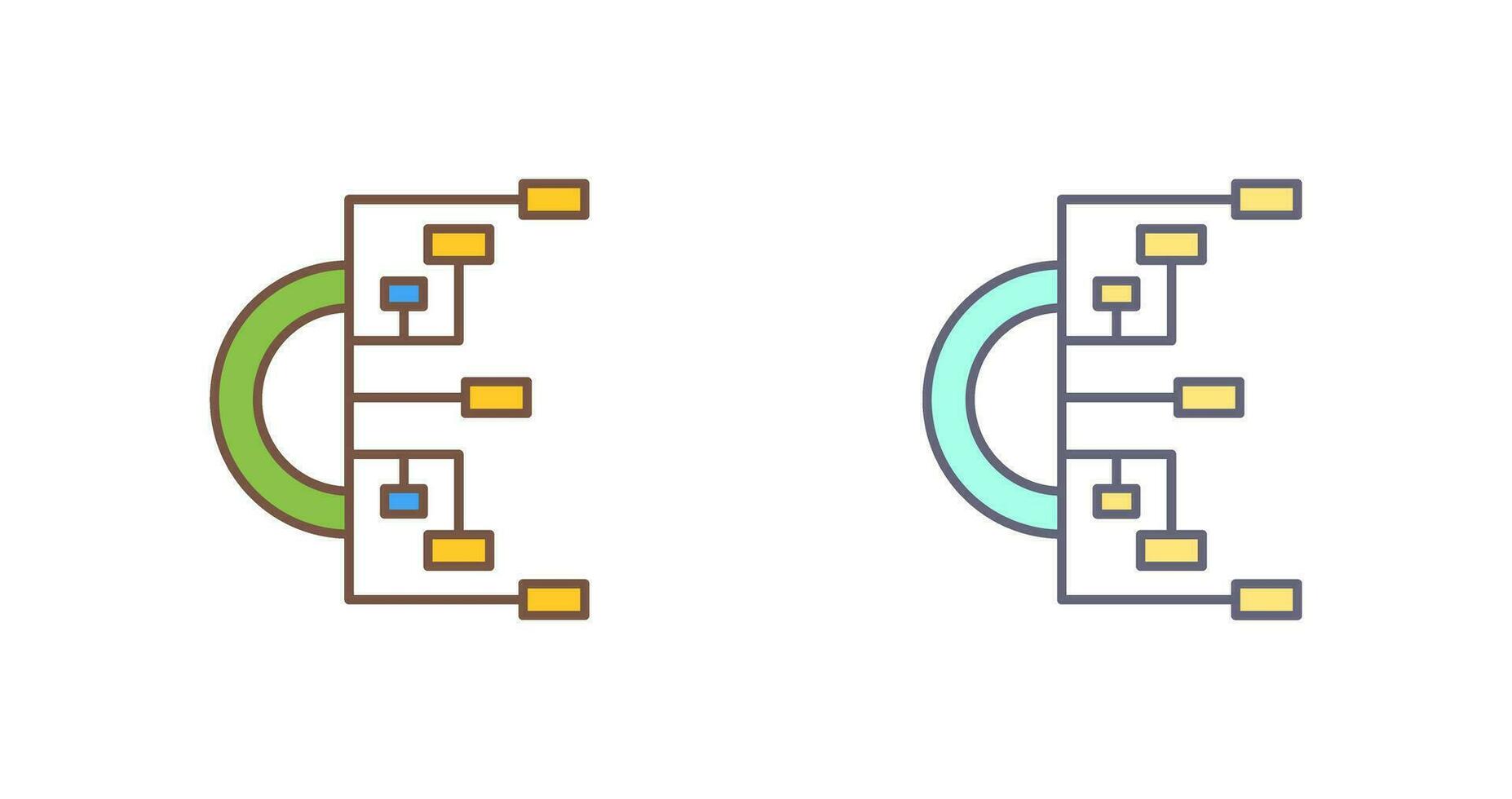 Flowchart Vector Icon