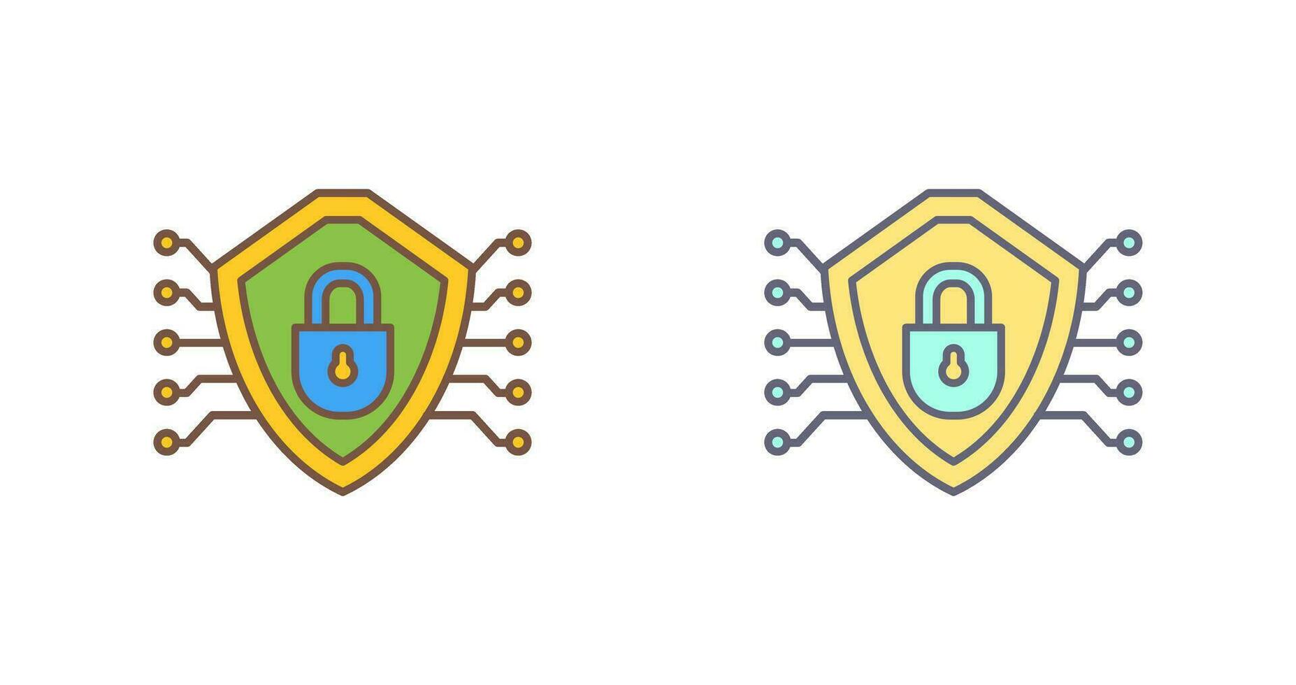 Cyber Security Vector Icon